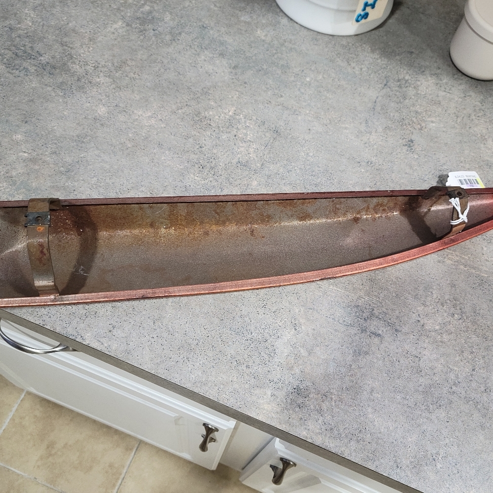 Vintage Bike gas tank 1/2 part.